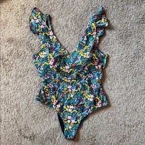 Rifle Paper Co. x Summersalt The Ruffle Backflip Size 22